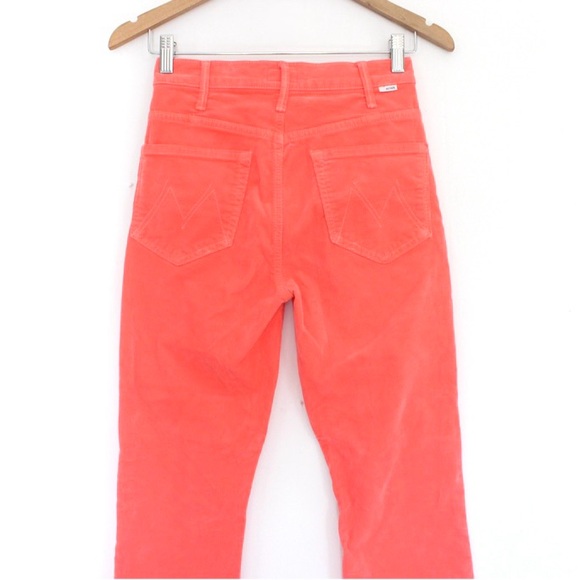 Mother The Hustler Ankle Fray Corduroy Jeans - Picture 4 of 9